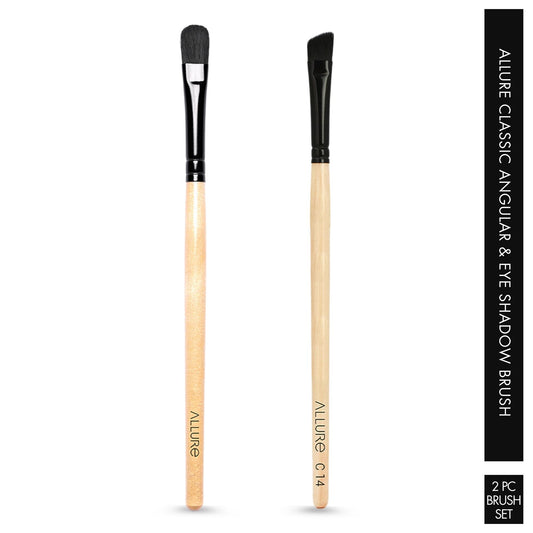 Allure Eyeshadow and Angular Brush (Set of 02)