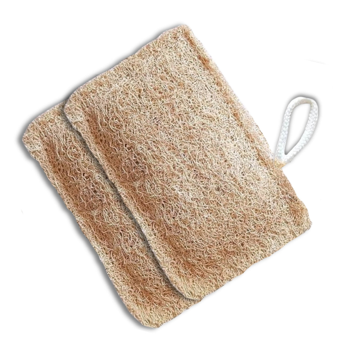 Allure Natural Loofha Rectangle Pack of 2