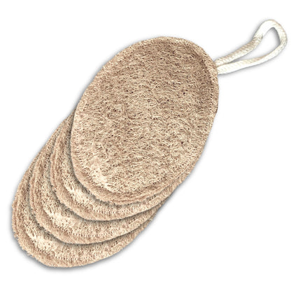 Allure Natural Loofha Oval Pack of 4