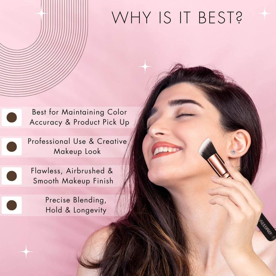 Allure Foundation Brush (ASB103)