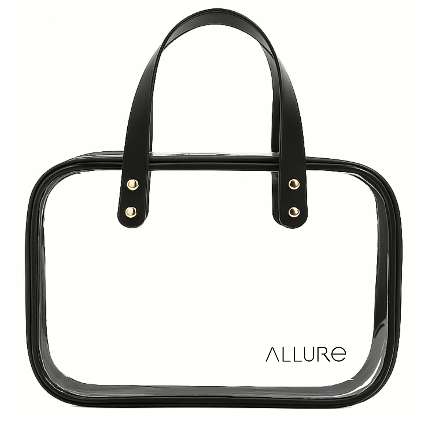Allure Transparent Travel Makeup Bag with Handles (ATHB_11)