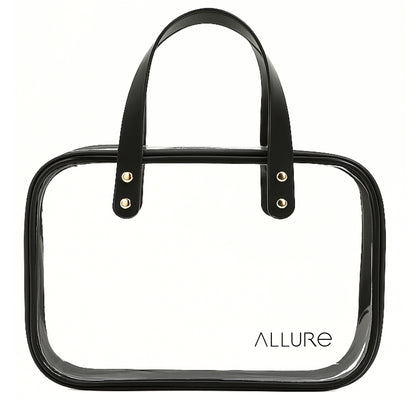 Allure Transparent Travel Makeup Bag with Handles (ATHB_11)
