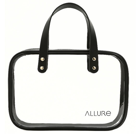 Allure Transparent Travel Makeup Bag with Handles (ATHB_11)