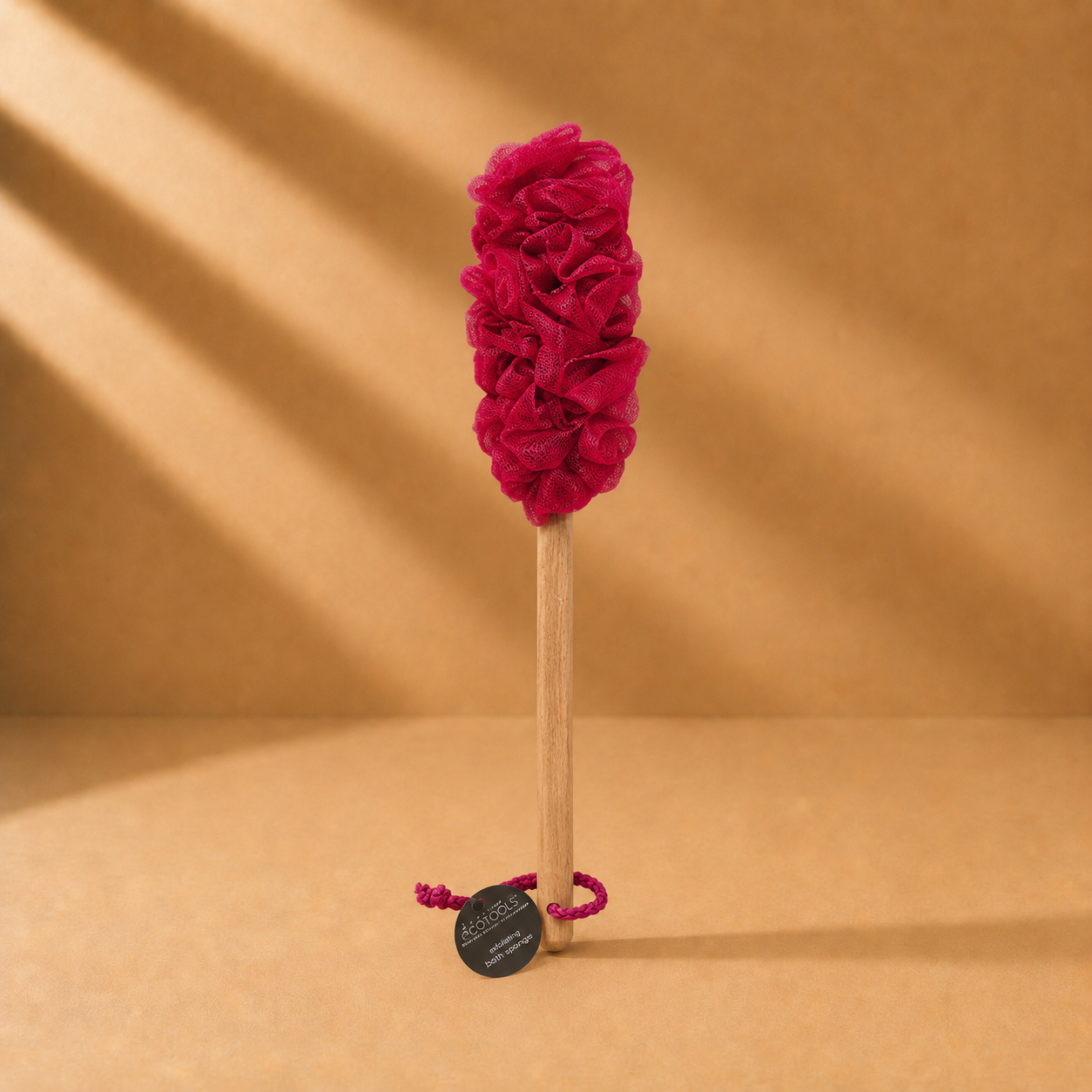 Allure Bathing Brush  - Assorted color Wooden Loofah
