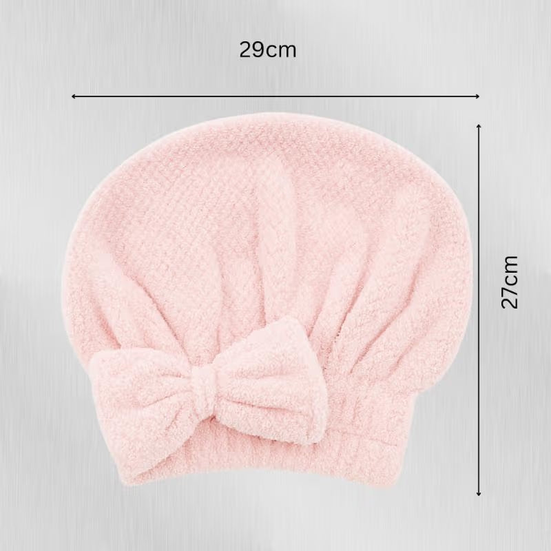 Allure Microfiber Hair Wrap Towel - Pink (50g)