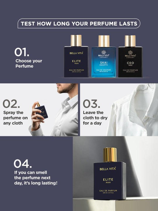 Bella Vita Luxury E-lite Perfume for Men 100ml