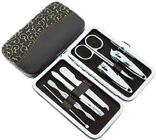 Allure Travel Manicure & Grooming Kit – 7-in-1 Professional Nail Care Set