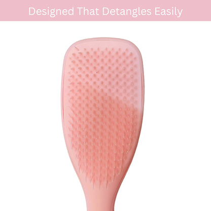 Allure Detangling Hair Brush - Assorted Colours - FHB-02
