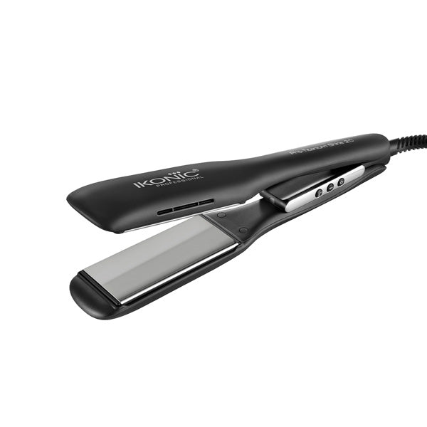 Ikonic Pro Titanium Shine Hair Straightener Black