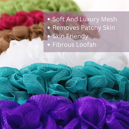 Allure Bathing Brush  - Assorted color Wooden Loofah