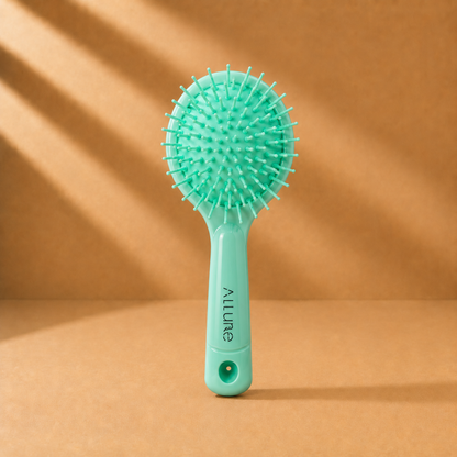 Allure Circle Kids Paddle Hair Brush With Mirror - Assorted Colour