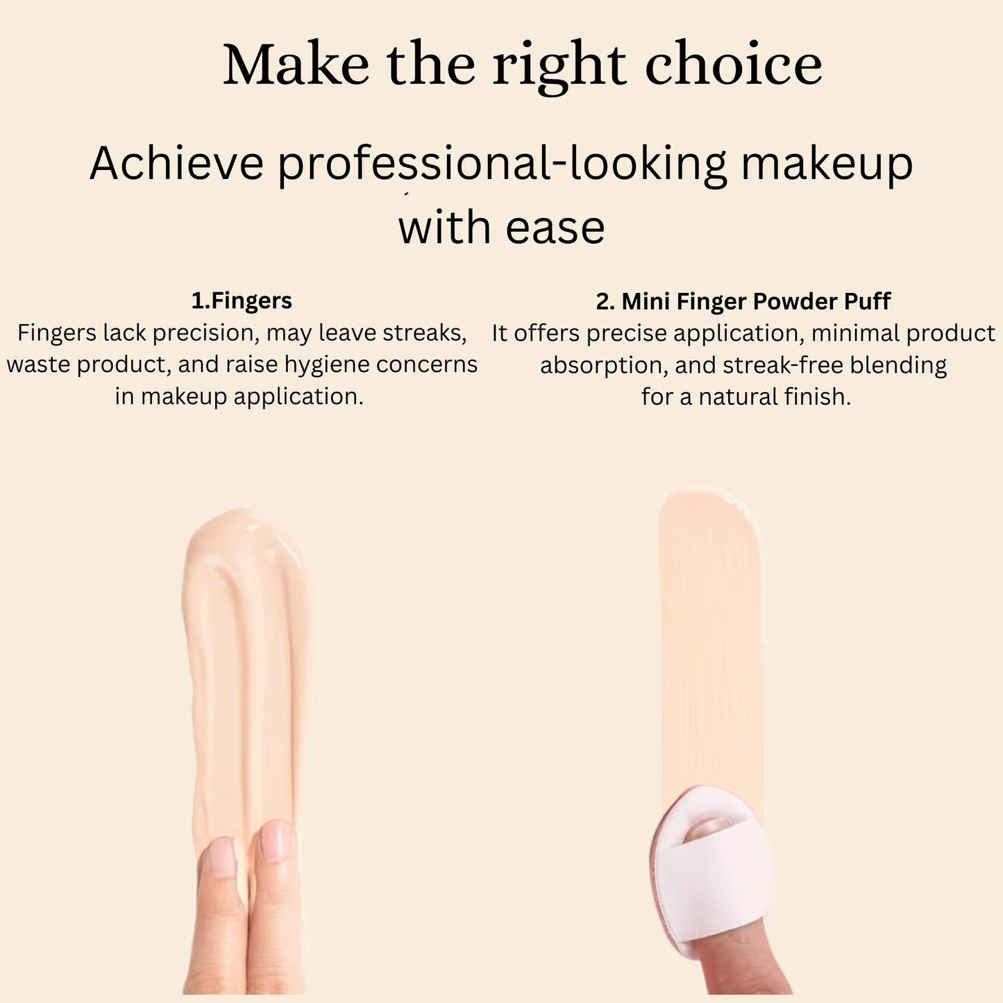 Allure Makeup Blending Sponge Pack Of 2 (2pcs)