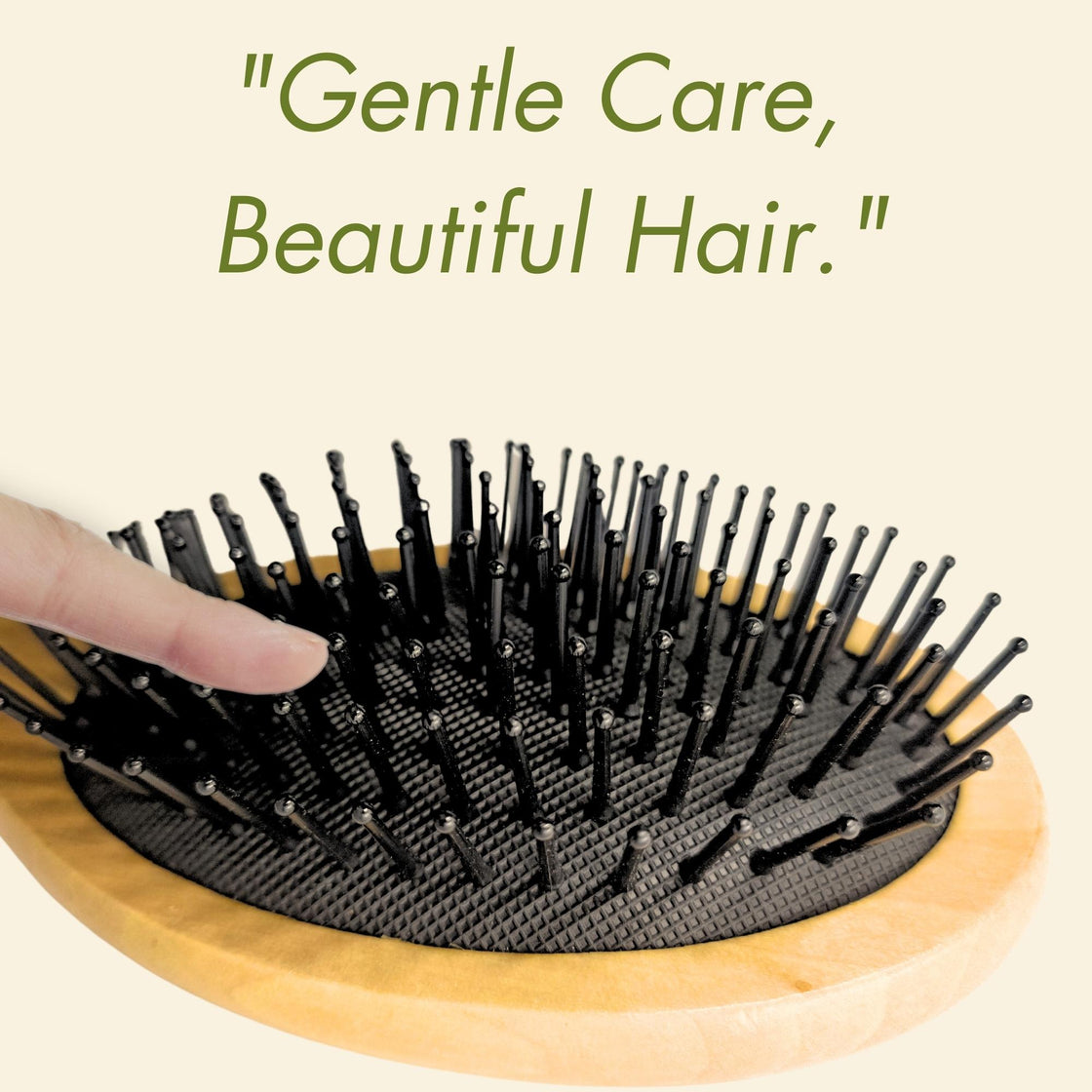 Allure Oval Wooden Paddle Hair Brush