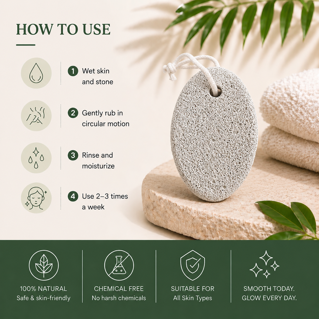 Allure Pumice Stone Blue (BPS-03B)