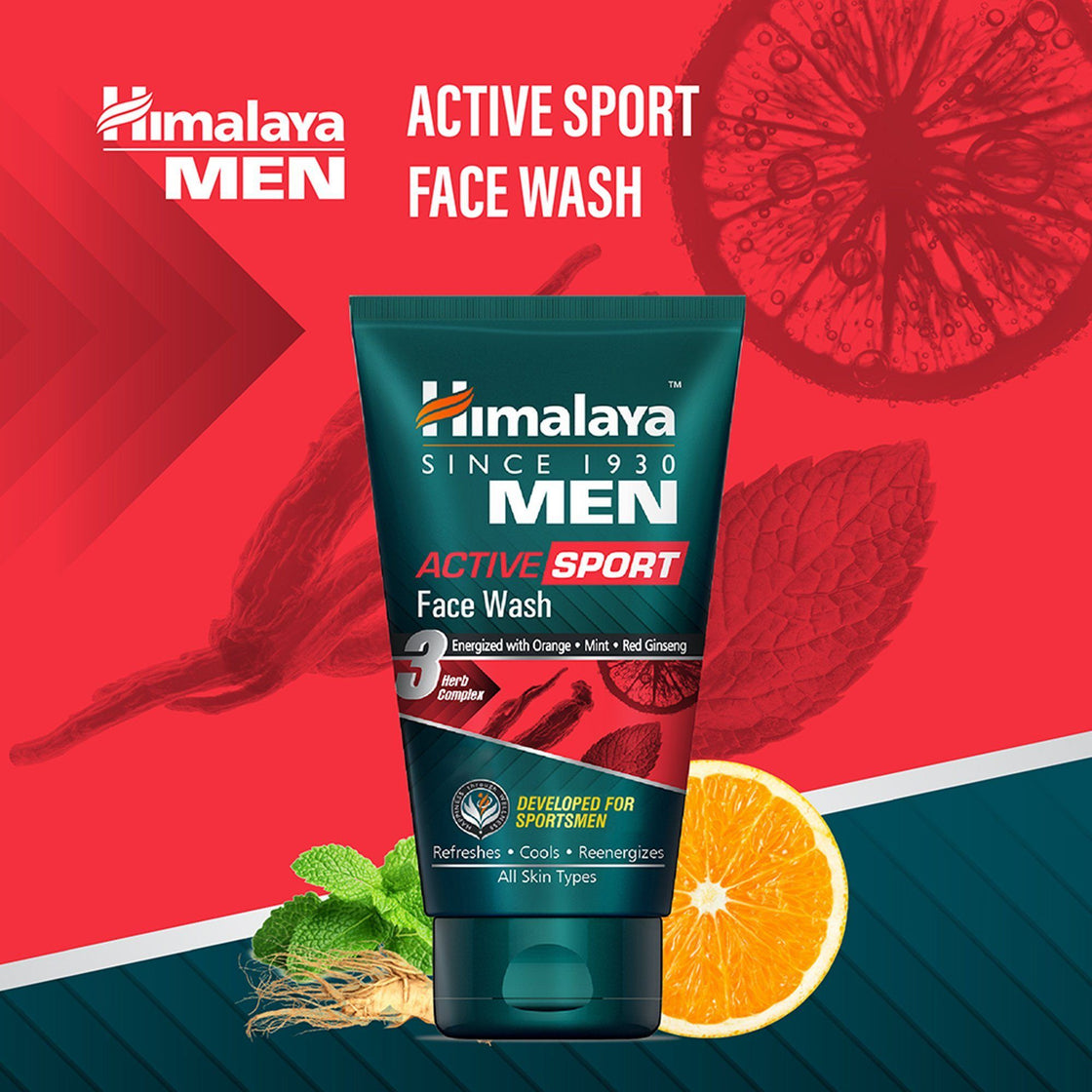 Himalaya Men Active Sport Face Wash (50ML)