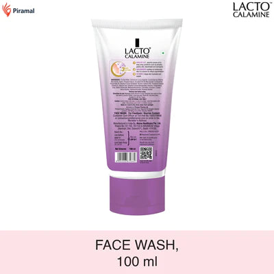 Lacto Calamine Daily Facewash Vitamin E for Oily Skin-100ml