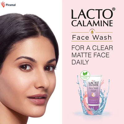 Lacto Calamine Daily Facewash Vitamin E for Oily Skin-100ml