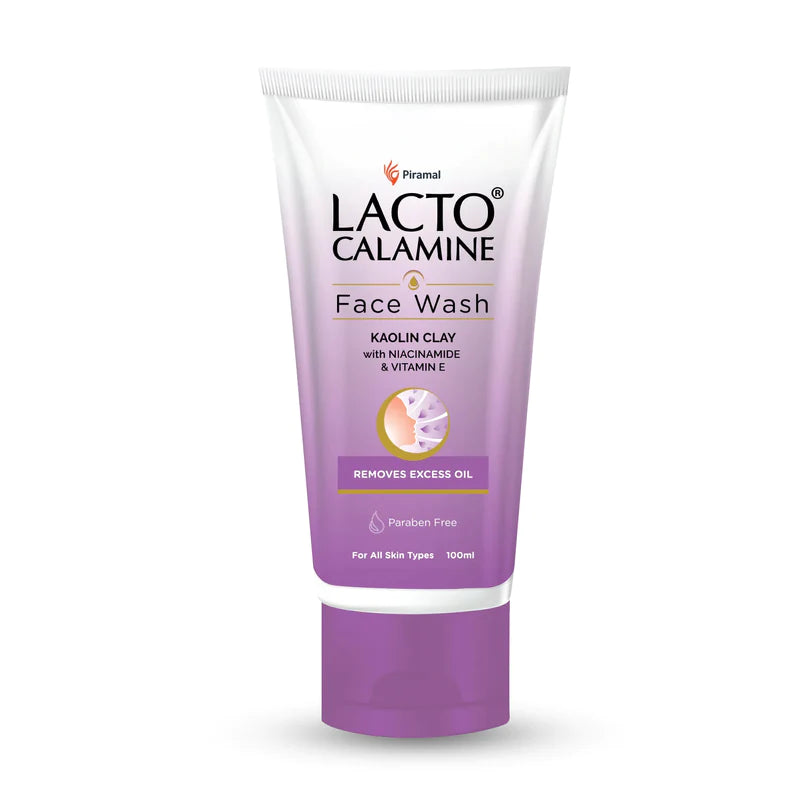 Lacto Calamine Daily Facewash Vitamin E for Oily Skin-100ml