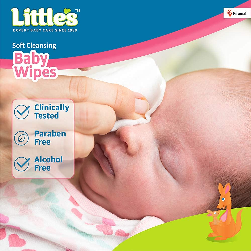 Little's Soft Cleansing Baby Wipes