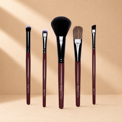 Allure Set Of 5 Makeup Brushes (MBS -C5)