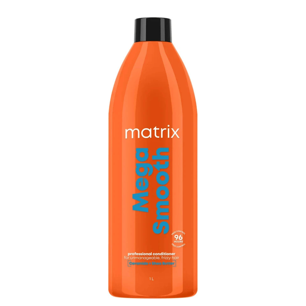 Matrix Mega Smooth conditioner for Frizzy, Dry Unmanageable Hair, (1000ml)
