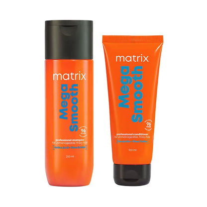 Matrix Opti.Care Shampoo & Conditioner for Frizzy Hair 96Hr Frizz Control (200 ml+98 g)
