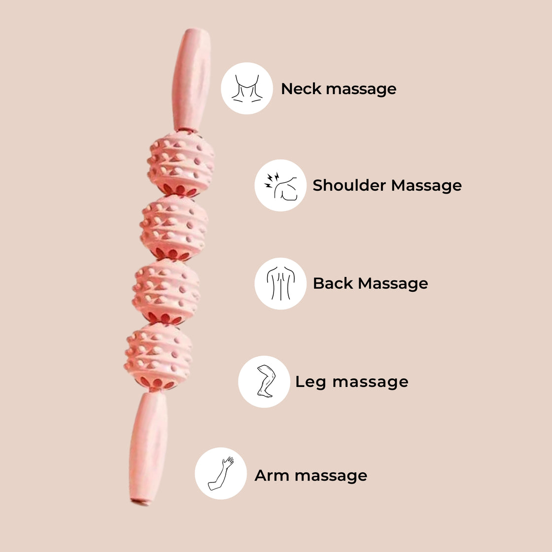 Allure Multi-Roller Muscle Massager