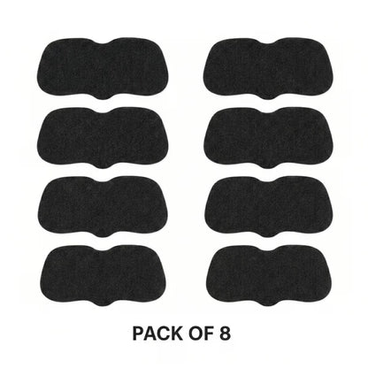 Allure Activated Charcoal Nose Strips For Blackhead Removal (8pcs)