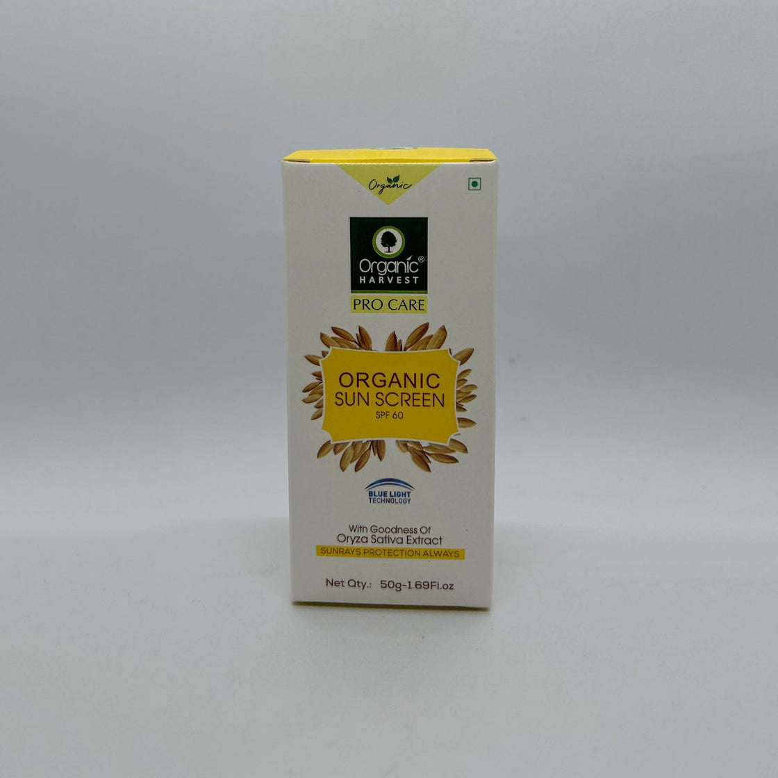 Organic Harvest Salon Retail Range-Pro care Organic Sunscreen SPF 60
