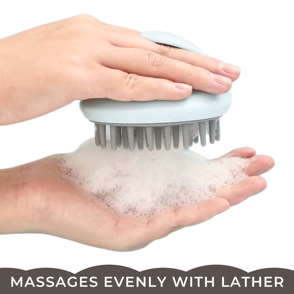 Allure Hair Scalp Massager & Shampoo Hair Brush - Color May Vary