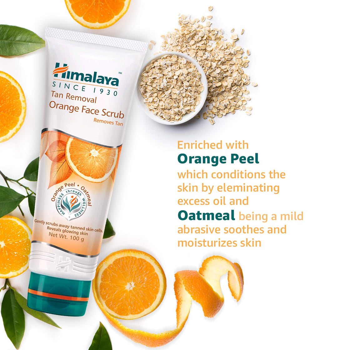 Himalaya Tan Removal Orange Face Wash (100ML)