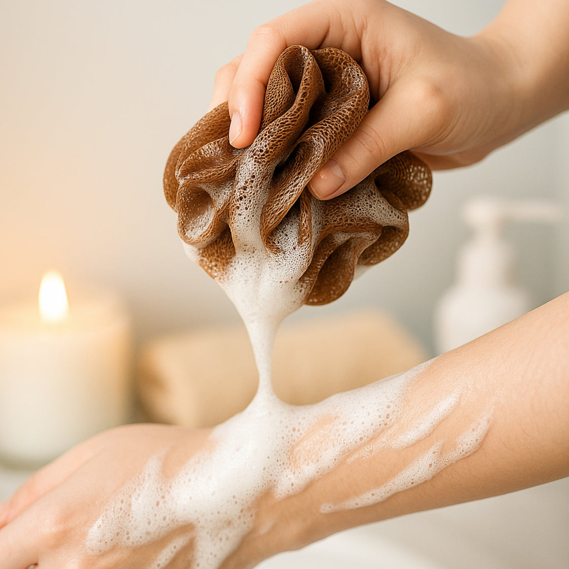 Bath Loofah for Men & Women (Pack of 2)