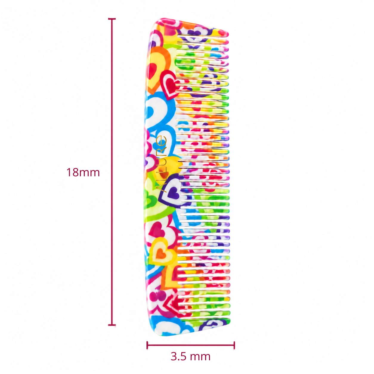 Allure 3D Hair Tail Comb for Professional Hair Styling