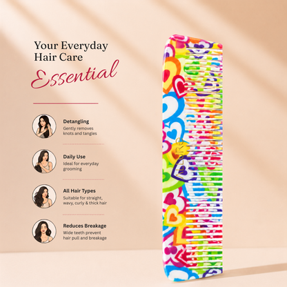 Allure 3D Hair Tail Comb for Professional Hair Styling