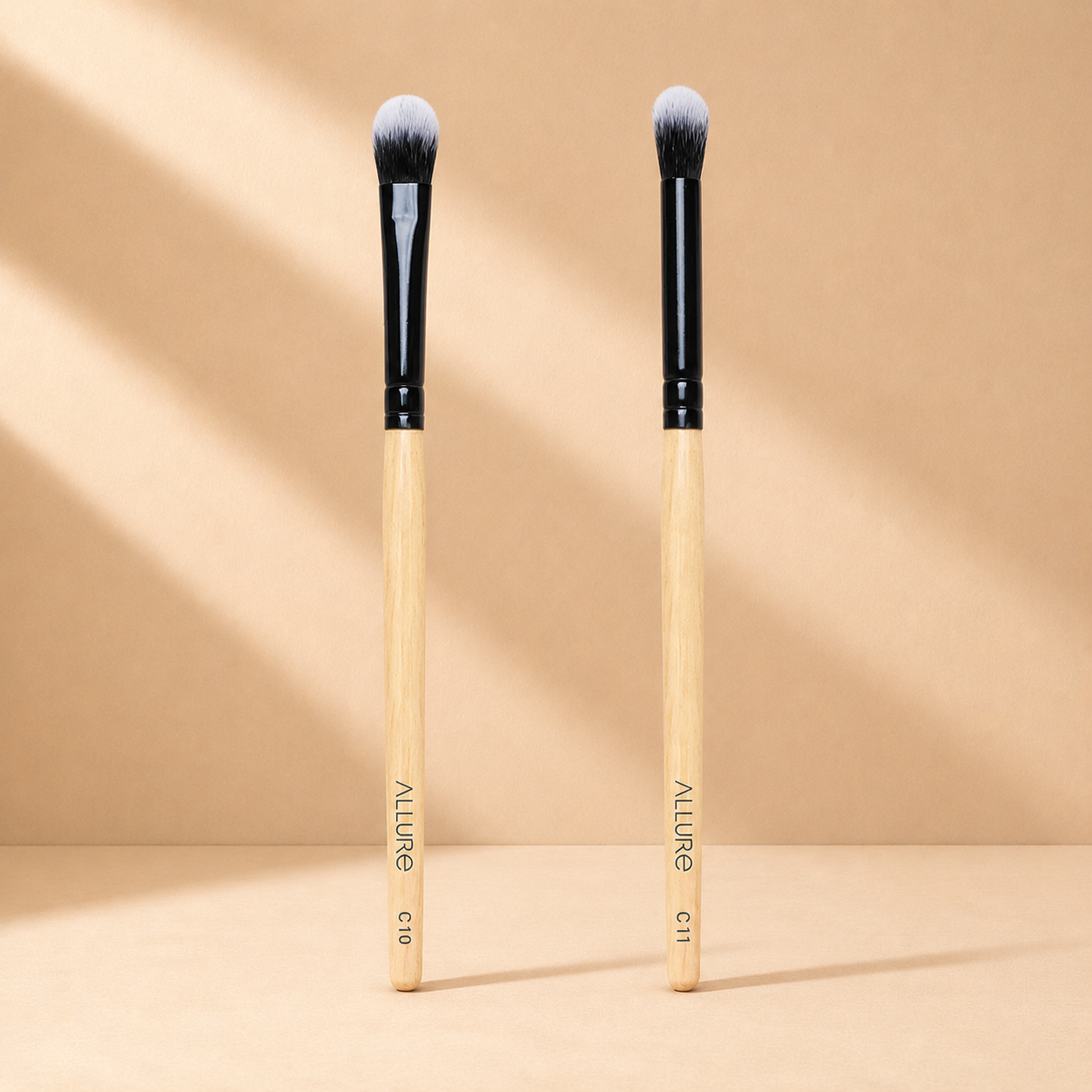 Allure Classic Blending and Flat Blending Brush Set of 02