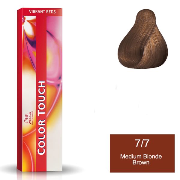 Wella Professionals Color Touch Deep Browns Ammonia Free Hair Color 60ml 7/7 Medium Blonde Brown