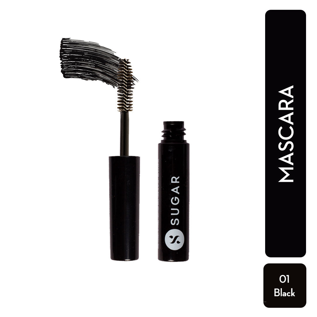 Sugar Lash Of The Titans Volumizing Mascara - 01 Black With A Bang