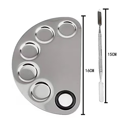 Allure Pro Makeup Mixing Palette With Spatula