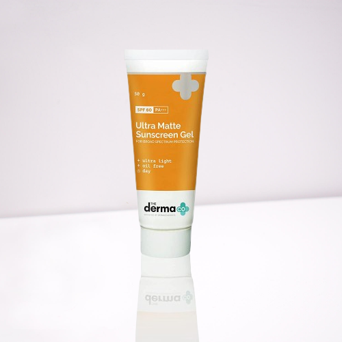 The Derma Co. Ultra Matte Sunscreen Gel With SPF 60 PA+++ (50g)