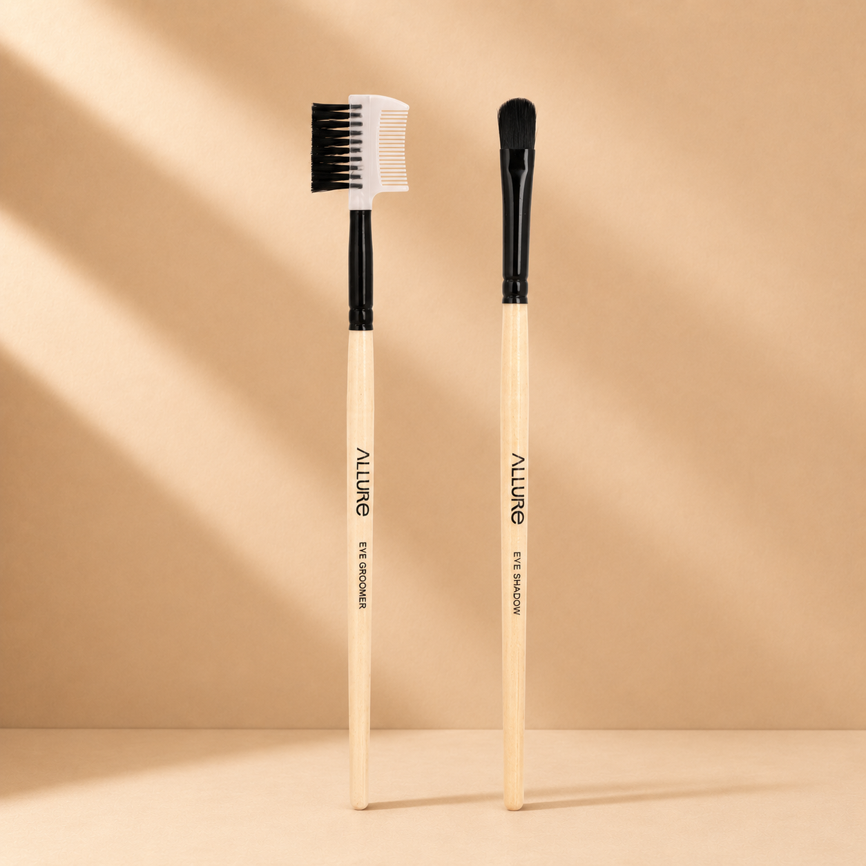 Allure Classic Eye Groomer & Eye Shadow Brush Combo