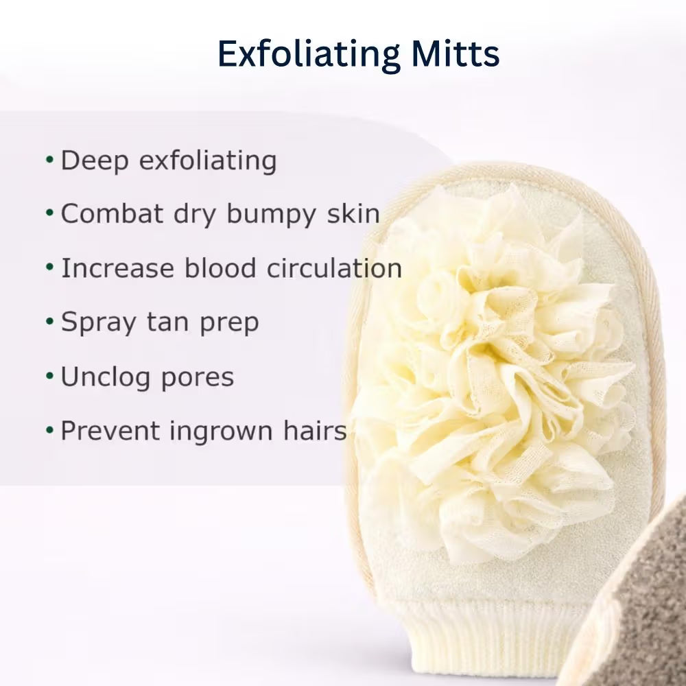 Allure Dual-Sided Exfoliating Bath Glove