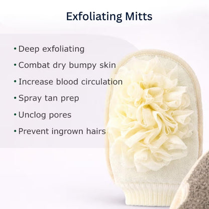 Allure Dual-Sided Exfoliating Bath Glove