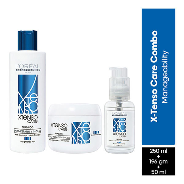 Loreal Professionnel X-Tenso Shampoo + Masque + Serum