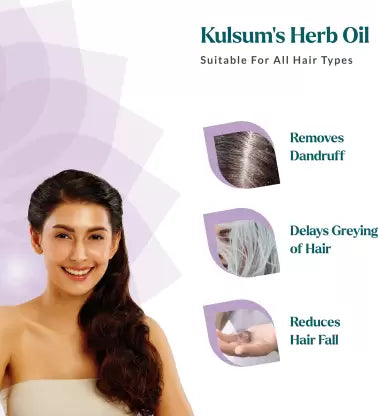 Kulsum's kayakalp Herb Oil (200ML)