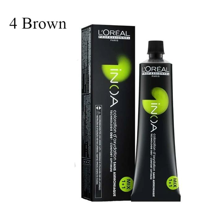 Loreal Inoa Ammonia Free Hair Color 60G 4 Brown