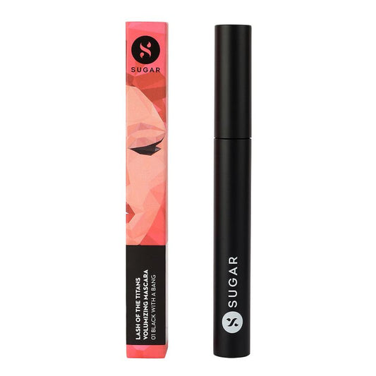 Sugar Lash Of The Titans Volumizing Mascara - 01 Black With A Bang