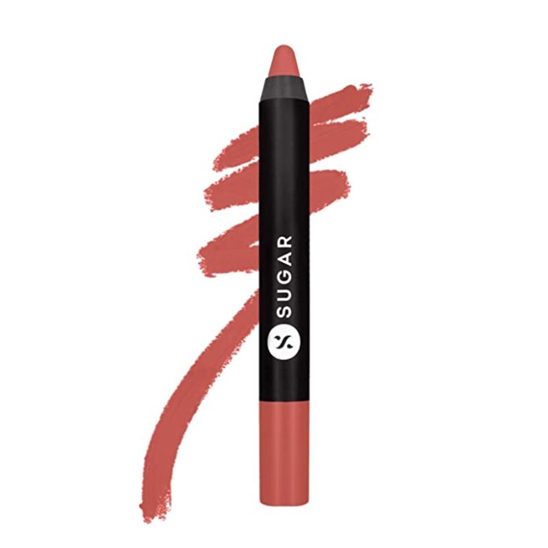 SUGAR Matte As Hell Crayon Lipstick With Free Sharpener - 18 Rosalind (2.8g)