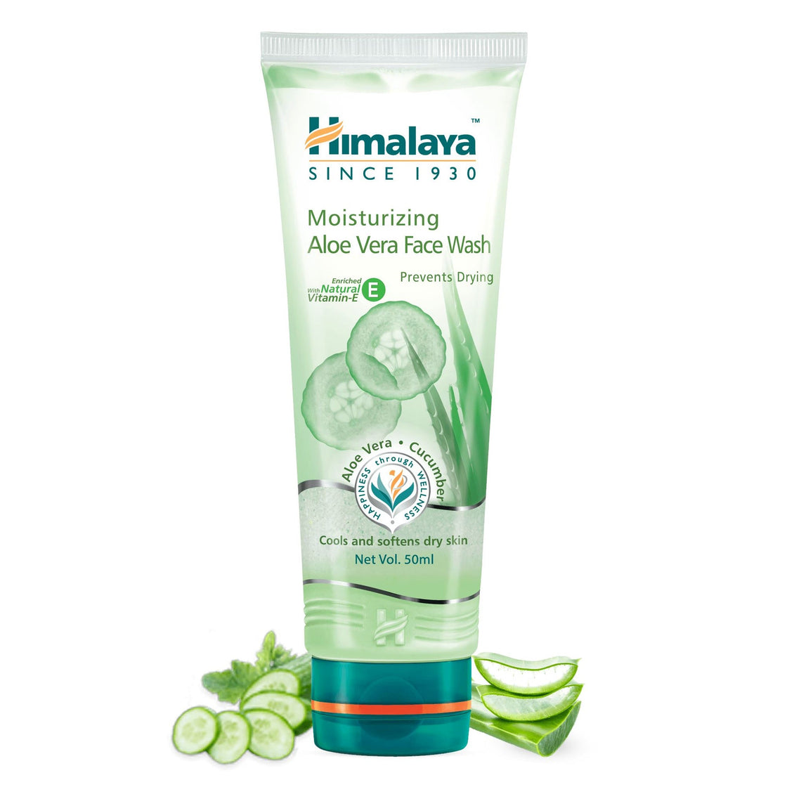 Himalaya Moisturizing Aloe Vera Face Wash (50ML)