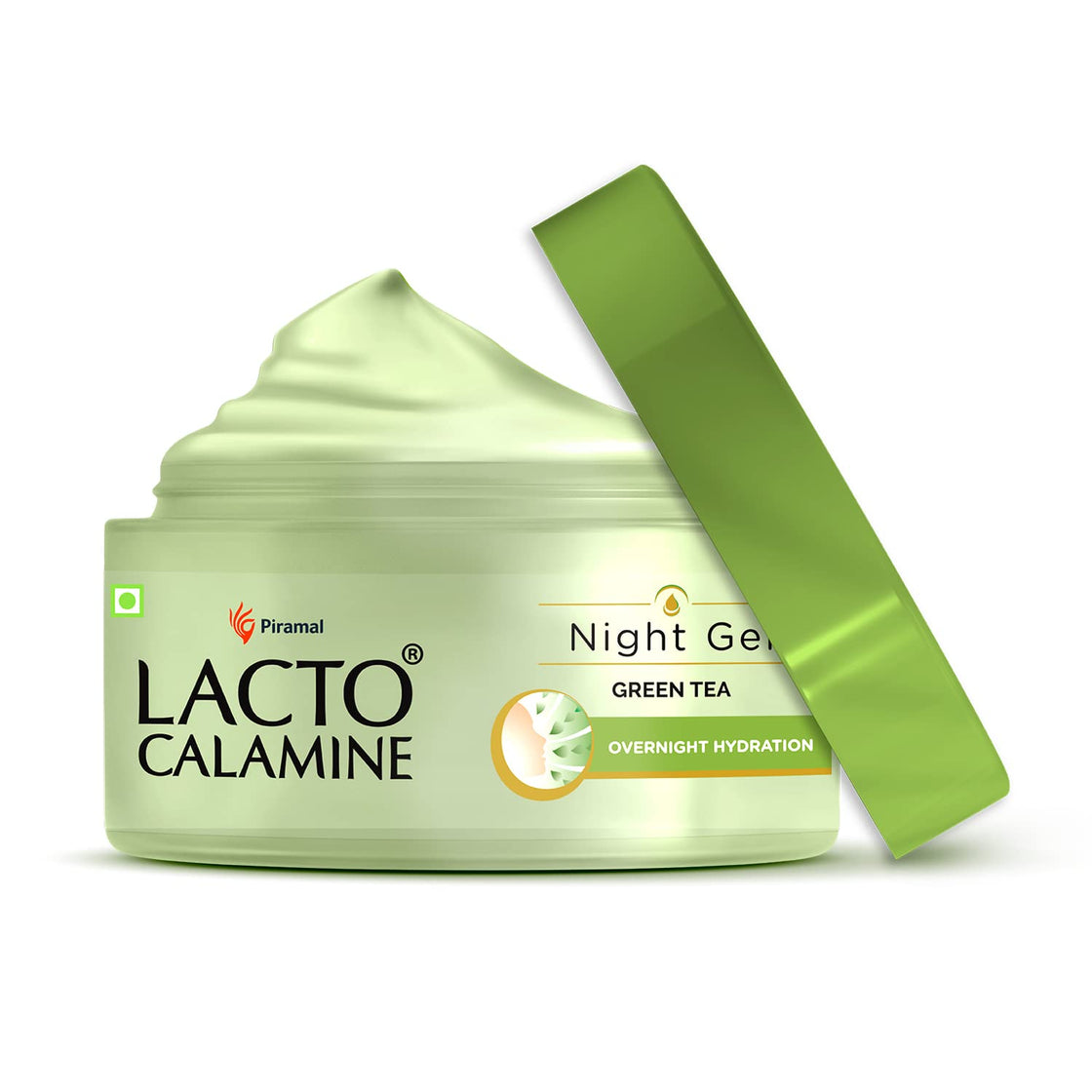 Lacto Calamine With Green Tea Night Gel 50g