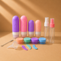 Allure Leakproof Travel Containers – Refillable Bottle Set for Toiletries